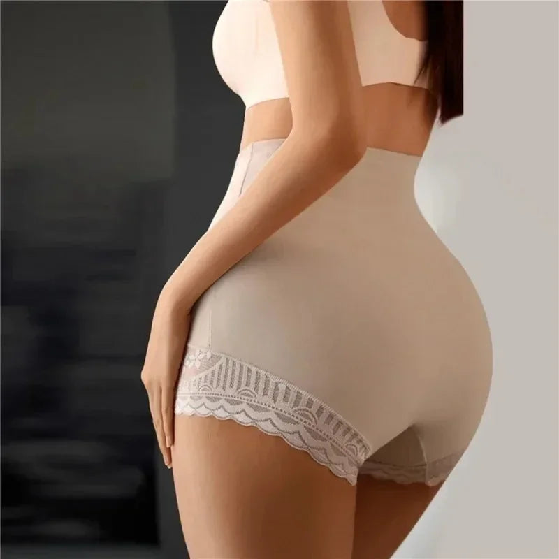 , Calcinha para Mulheres, Cintura Alta Barriga Plana Shapewear, Bumbum Lifter, Body Shaper, Roupa Interior Emagrecimento, Calcinha Pós-parto Shaping.