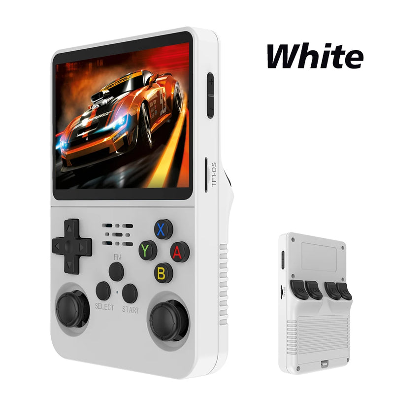 Video Game Console, Sistema Linux, 3.5 Polegada Tela IPS, Leitor de Bolso Portátil, 64GB, Jogos 128 GB, Open Source R36S Retro Handheld